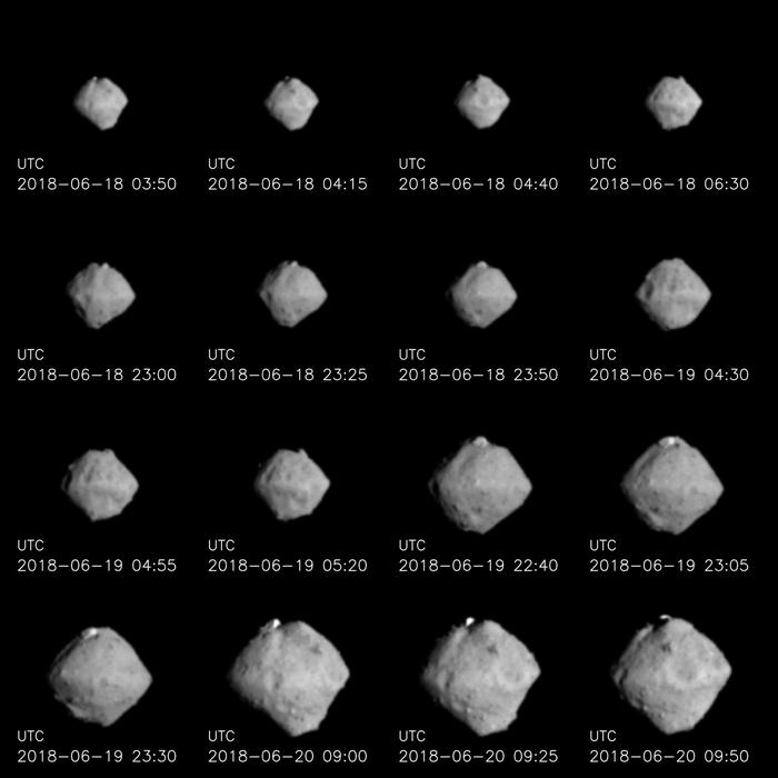 Новые фотографии астероида Рюгу