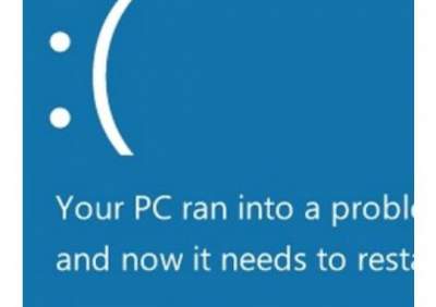 Обновление Windows 10 вызывает синий экран смерти