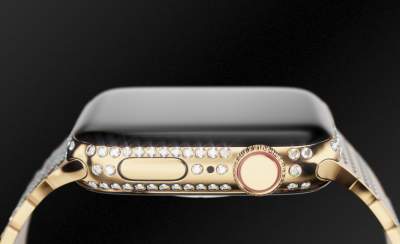 Представлены инкрустированные бриллиантами Apple Watch