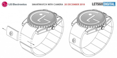 В Сети показали "умные" часы LG с камерой
