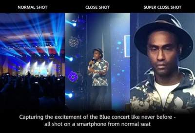 В Сети показали снимки с концерта, снятые камерой Huawei P30 Pro 