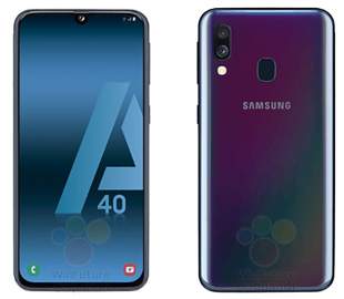 Samsung показал еще одно фото смартфона Galaxy A40