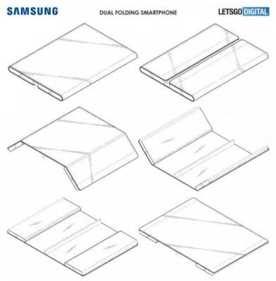 Samsung запатентовала уникальный смартфон