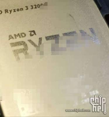 В Сети показали "живые" фото процессора AMD Ryzen 3 3200G