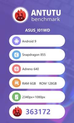 В Сети раскрыли характеристики Asus ZenFone 6