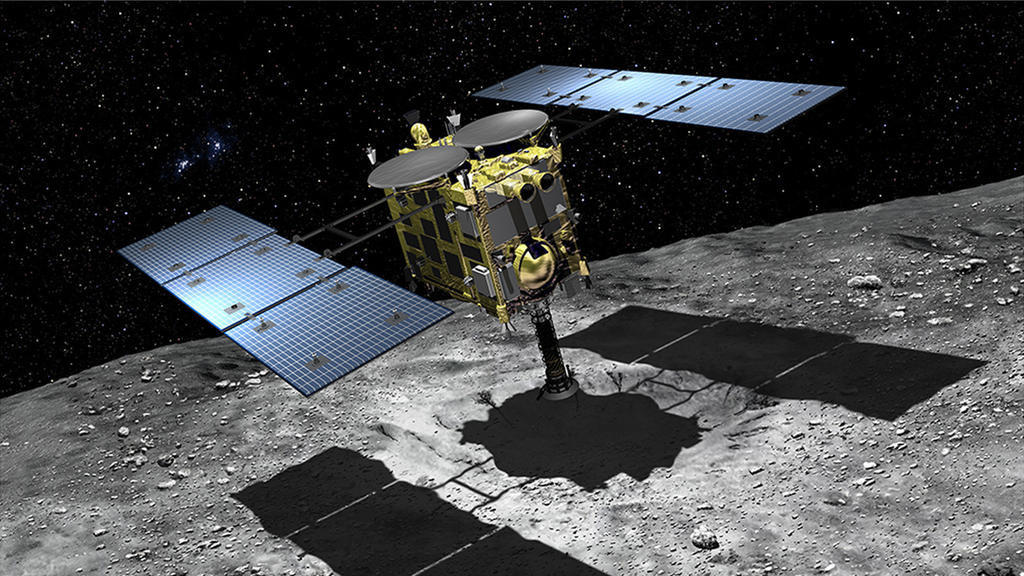 Японский космический аппарат собрал образцы грунта астероида. Что он там ищет?