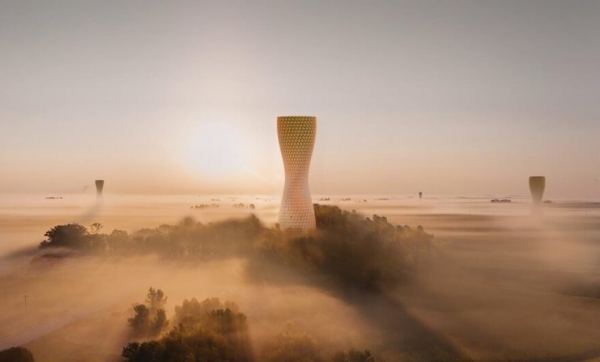 Городская воздухоочистительная система из гигантских башен спасет Дели от смога