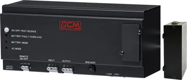Powercom DRU-500/DRU-850:  обновленный ИБП для монтажа на DIN-рейку